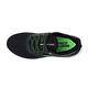 【ARNOR】阿諾-輕量慢跑鞋/中大童鞋 透氣 魔鬼氈 運動鞋(ARKR18005)黑綠 product thumbnail 4