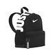 Nike 包包 Brasilia JDI Mini Backpack 男女款 黑 白 小勾 後背包 雙肩包 DR6091-010 product thumbnail 2