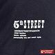5th STREET 滑板袋花短袖T恤-男-黑色 product thumbnail 8