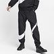 Nike 長褲 NSW Hbr Pant Stmt 男款 黑 白 經典 大勾 褲子 休閒 AR9895-010 product thumbnail 4