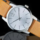 Calvin Klein 都會系列女用腕錶-白x駝色/31mm product thumbnail 3