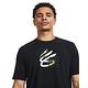 【UNDER ARMOUR】男 CURRY 籃球短T-Shirt-人氣新品 product thumbnail 3