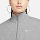 Nike 長袖 NSW Phoenix Fleece 女款 灰 半開襟 短版 落肩 寬鬆 保暖 刷毛 DQ5768-063 product thumbnail 7