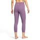 Nike 緊身褲 Yoga Leggings 女款 紫 高腰 速乾 九分 健身 瑜珈 DM7024-536 product thumbnail 5