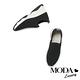休閒鞋 MODA Luxury 簡約率性飛織拼接牛皮厚底休閒鞋－黑 product thumbnail 5