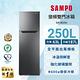 SAMPO聲寶 台灣製 250L一級變頻雙門冰箱 SR-M25D 含基本安裝+舊機回收 product thumbnail 3