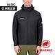 【Mammut 長毛象】Convey WB Hooded Jacket AF Men 輕量防潑水連帽風衣外套 黑色 男款 #1012-00530 product thumbnail 3