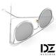 DZ 摩登個性 抗UV太陽眼鏡造型墨鏡(透框水銀膜) product thumbnail 7
