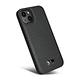 Fierre Shann 紳士系列 iPhone 14 (6.1吋) 五金皮紋背蓋手機保護殼 product thumbnail 4