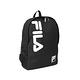 Fila 後背包 Backpack 黑 白 男女款 雙肩背 書包 休閒 水壺袋 斐樂 BPU7020BK product thumbnail 2