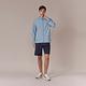 GIORDANO 男裝吸濕排汗冰涼感短褲 B-SPORTS系列 - 29 深藍 product thumbnail 4