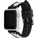 COACH Apple Watch 錶帶 38/40/41mm 適用 矽膠錶帶 送禮推薦-雛菊(不含手錶) product thumbnail 3