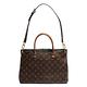 LV M41064 Monogram PALLAS系列拼接皮革手提/肩背包(黑色) product thumbnail 2