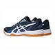 Asics Upcourt 5 [1071A086-403] 男 排球鞋 室內 運動 訓練 入門款 靈活 舒適 穩定 藍 product thumbnail 3