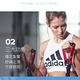 Adidas Training可調式透氣短指訓練手套(藍) product thumbnail 6