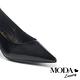 高跟鞋 MODA Luxury 摩登時髦編織牛漆皮尖頭高跟鞋－黑 product thumbnail 6