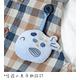 PIPPY悠游小魚格紋吊帶褲兩件組禮盒 藍 product thumbnail 6
