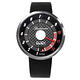 CLICK 飆速儀表個性皮帶錶-銀框黑/45mm product thumbnail 2
