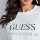 GUESS-女裝-炫金LOGO長袖上衣-米白 原價1990 product thumbnail 5