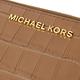 MICHAEL KORS JET SET鱷魚紋牛皮對開手掛式中夾(咖) product thumbnail 6