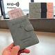 RFID防盜刷護照夾 簡約皮革護照套 證件夾 信用卡夾 product thumbnail 5