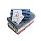 MORINO摩力諾 美國棉雙面圓點條紋方巾/手帕-寶石藍 product thumbnail 4