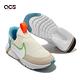 Nike 童鞋 Flex Plus 2 PS 中童 米白 藍 小朋友 無鞋帶 透氣 運動鞋 FN8909-131 product thumbnail 8