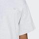 Adidas C Tee [IB9473] 男 短袖 上衣 T恤 亞洲版 經典 休閒 有機棉 舒適 簡約 百搭 淺灰 product thumbnail 5