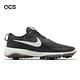Nike 高爾夫球鞋 Roshe G Tour 男鞋 黑 白 皮革 鞋釘 高球 運動鞋 AR5580-001 product thumbnail 3