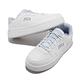 Fila 休閒鞋 Court Trend 女鞋 白 藍 皮革 刺繡LOGO 小白鞋 斐樂 5C929X119 product thumbnail 7