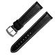 Watchband / 各品牌通用加長型精緻牛皮錶帶-黑色 product thumbnail 2