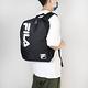 Fila 後背包 Backpack 黑 白 男女款 雙肩背 書包 休閒 水壺袋 斐樂 BPU7020BK product thumbnail 5