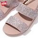 FitFlop MINA GLITTER MIX BACK-STRAP SANDALS後帶涼鞋-女(珊瑚粉) product thumbnail 4