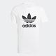 Adidas Trefoil T-Shirt [IA4816] 男 短袖 上衣 T恤 運動 經典 三葉草 休閒 穿搭 白 product thumbnail 4