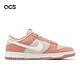 Nike 休閒鞋 Dunk Low 男鞋 粉 米白 Red Stardust 皮革 織布 低筒 經典 FB8895-601 product thumbnail 3