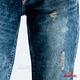 BRAPPERS 女款 Boy Friend Jeans系列-寬版雪花反摺直筒褲-雪花 product thumbnail 10