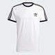 Adidas 3-Stripes Tee IA4846 男 短袖 上衣 T恤 亞洲版 復古 休閒 修身 撞色 白黑 product thumbnail 4