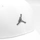 Nike 棒球帽 Jordan Rise Cap 白 銀 可調式帽圍 經典 飛人 老帽 帽子 FD5186-100 product thumbnail 3