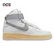 Nike 休閒鞋 Air Force 1 High 07 PRM 男女鞋 白 灰 仿舊中底 Fontanka DV4245-101 product thumbnail 6