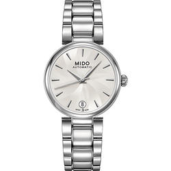 MIDO 美度 Baroncelli 永恆系列機械女錶 銀-33mm