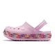 Crocs 童鞋 Crocband Gem Band Clog T 芭蕾粉 寶石卡洛班 洞洞鞋 布希鞋 幼童 2076076GD product thumbnail 2