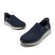 Skechers 休閒鞋 D Lux Walker-Orford Slip-Ins 男鞋 藍 厚底 避震 瞬穿科技 232455NVY product thumbnail 8