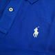 Polo Ralph Lauren 經典小馬Logo寶藍色短袖網眼Polo衫(Skinny Fit) product thumbnail 3