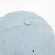 Adidas BBALL CAP COT [HD7234] 棒球帽 老帽 經典 斜紋布 運動 訓練 休閒 遮陽 灰藍 白 product thumbnail 4