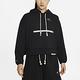 Nike 帽T Standard Issue Hoodie 女款 Dri-FIT 吸濕排汗 寬鬆 短版 黑白 DA6484-010 product thumbnail 3