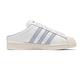 adidas 休閒鞋 Superstar Mule 套腳 女鞋 愛迪達 半包拖鞋 貝殼頭 舒適 穿搭 白 藍 H05738 product thumbnail 4