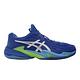 Asics 網球鞋 Court FF 3 Novak 男鞋 藍 綠 喬科維奇 襪套式 緩震 亞瑟士 1041A363400 product thumbnail 6