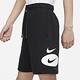 NIKE 耐吉 短褲 籃球褲 運動短褲 慢跑 男款 黑 DM5488-010 AS M NSW SL FT SHORT product thumbnail 3