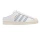 adidas 休閒鞋 Superstar Mule 套腳 女鞋 愛迪達 半包拖鞋 貝殼頭 舒適 穿搭 白 藍 H05738 product thumbnail 6