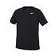 NIKE 男短袖T恤-DRI-FIT 慢跑 路跑 訓練 上衣 AR6030-010 黑白 product thumbnail 2